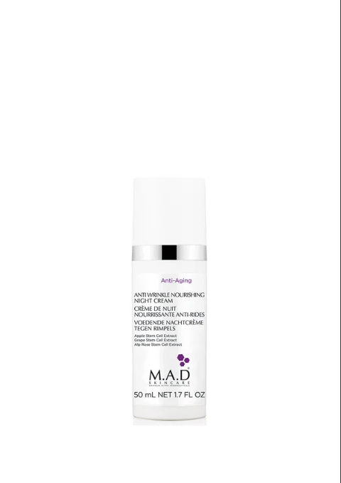 Crema nutritiva de noche antiedad MAD