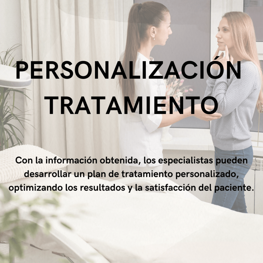 DIAGNOSTICO-5-1 Explica el apartado de personalización de un tratamiento de medicina estética